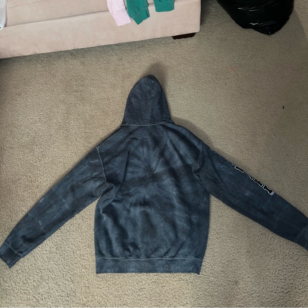 Gildan Gray & Yellow Final Four Weekend Hoodie size M - Picture 6 of 6